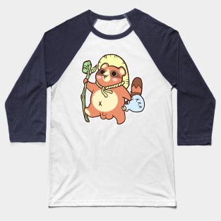 Wandering Tanuki Baseball T-Shirt